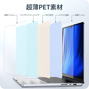 Amazon.co.jp: NIMASO アンチグレア フィルム MacBook Pro 14
